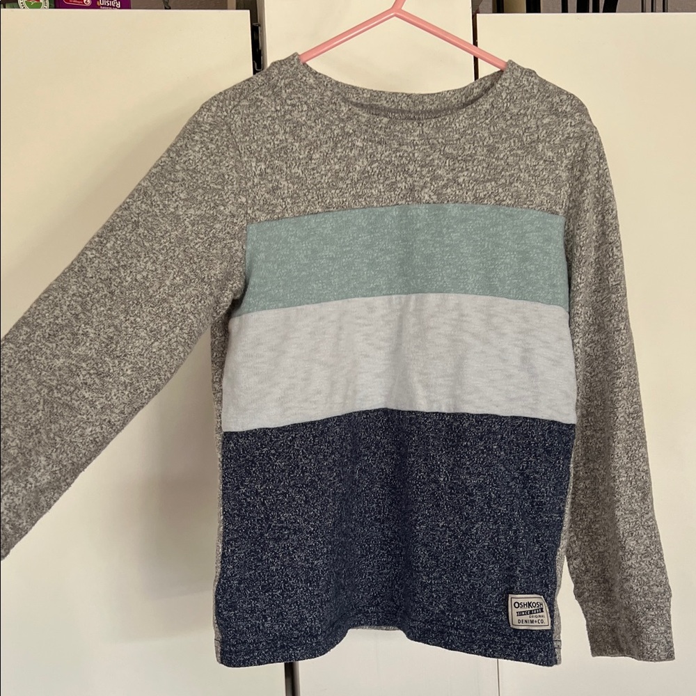 OshKosh B’Gosh Multicolor Crewneck Long Sleeved Shirt